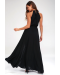 Essence of Style Black Maxi Dress